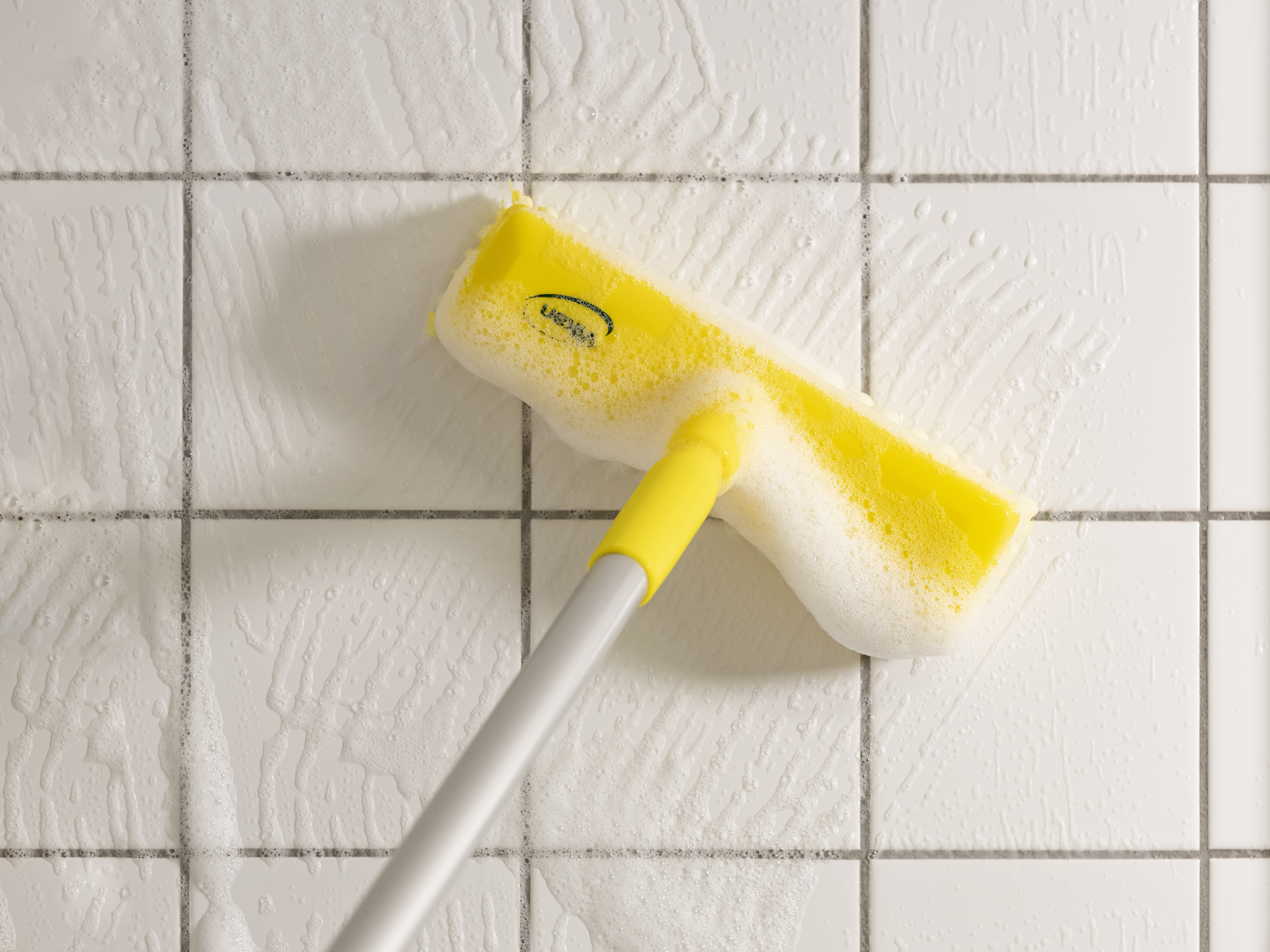 Vikan Aluminum Handle, Ø31 mm, 1510 mm, Blue