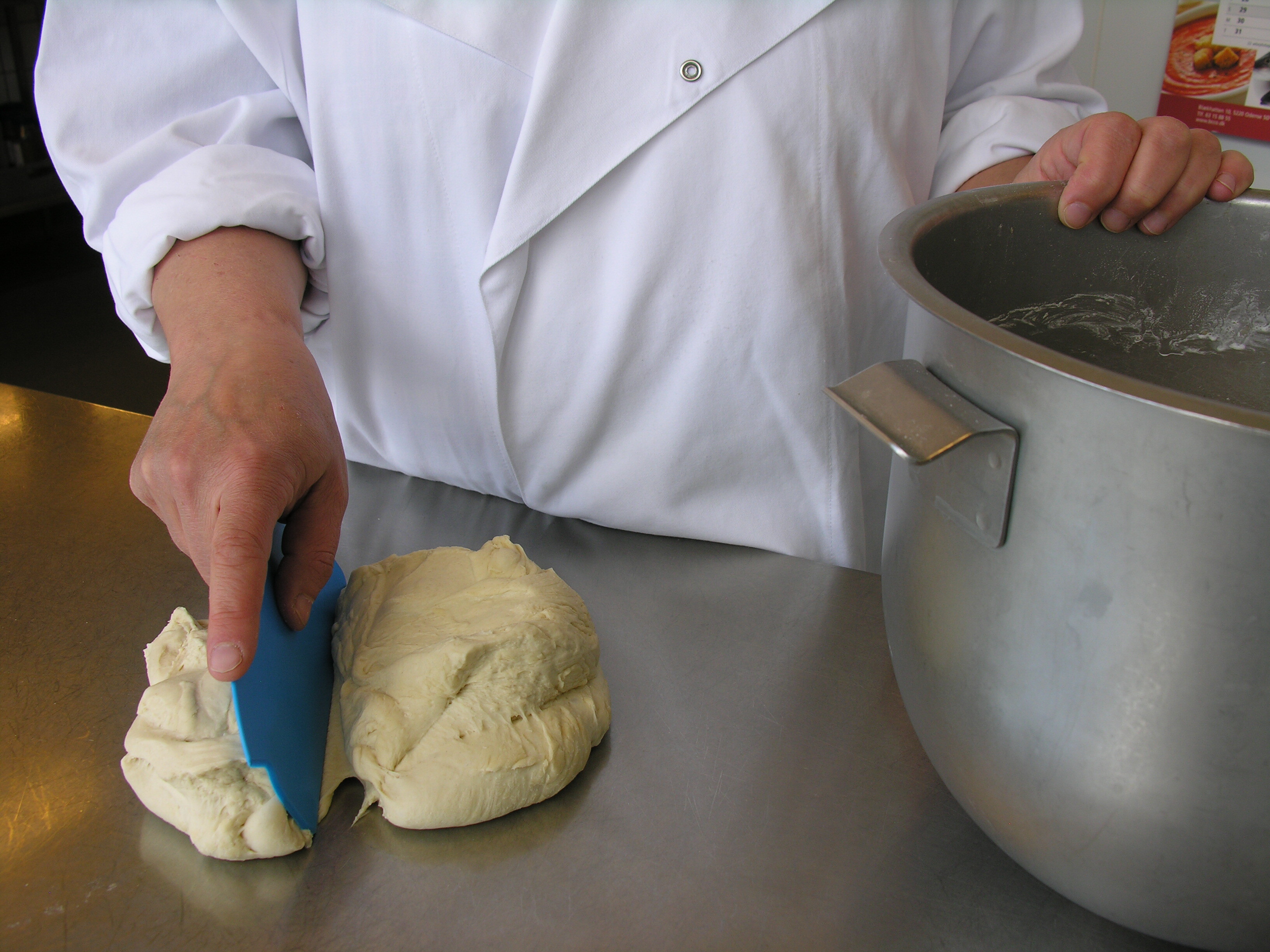 Vikan Hand Scraper, flexible, 165 mm, , Blue