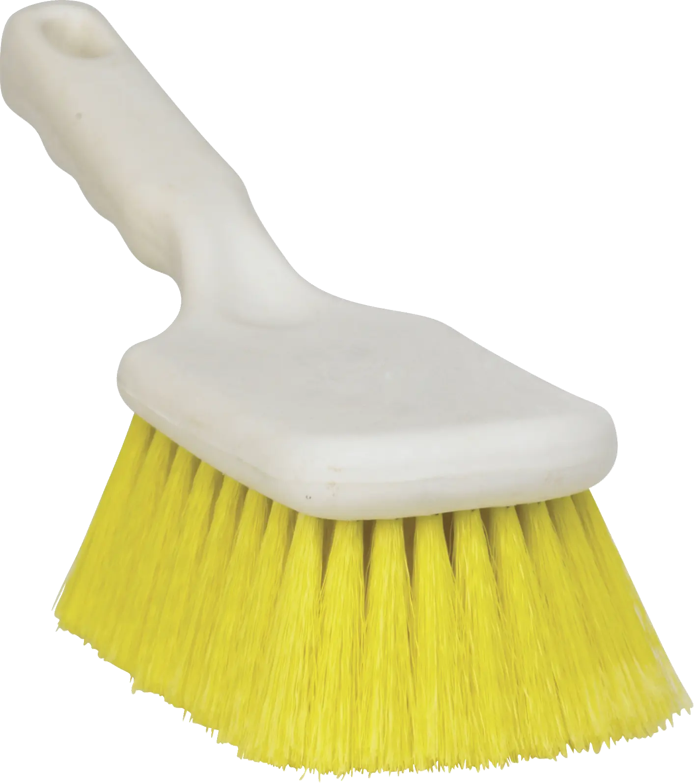 Kortskaftet Vaskebørste, 260 mm, Blød, Hvid