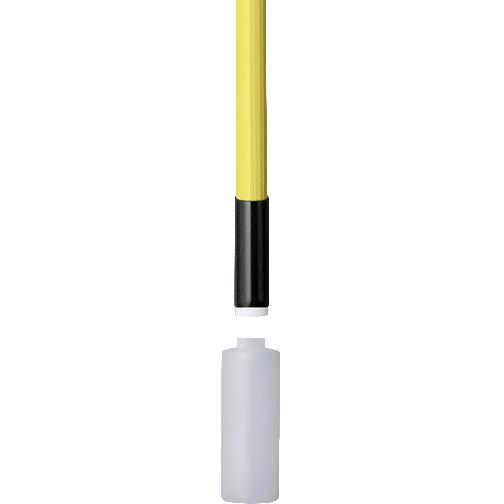 Extension Handle w/ Bottle, 99" - 186", Yellow