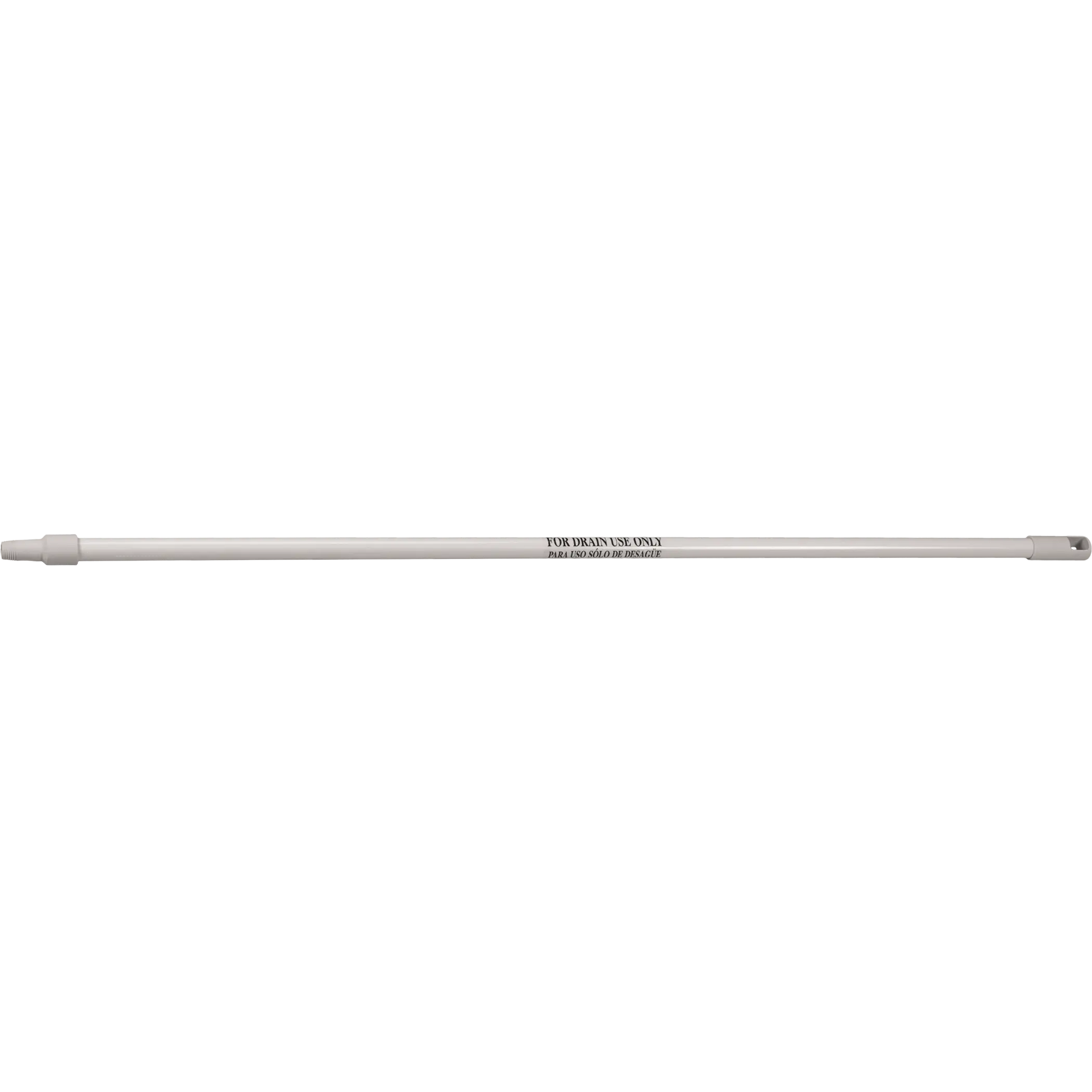 53" Fiberglass Drain Handle, White