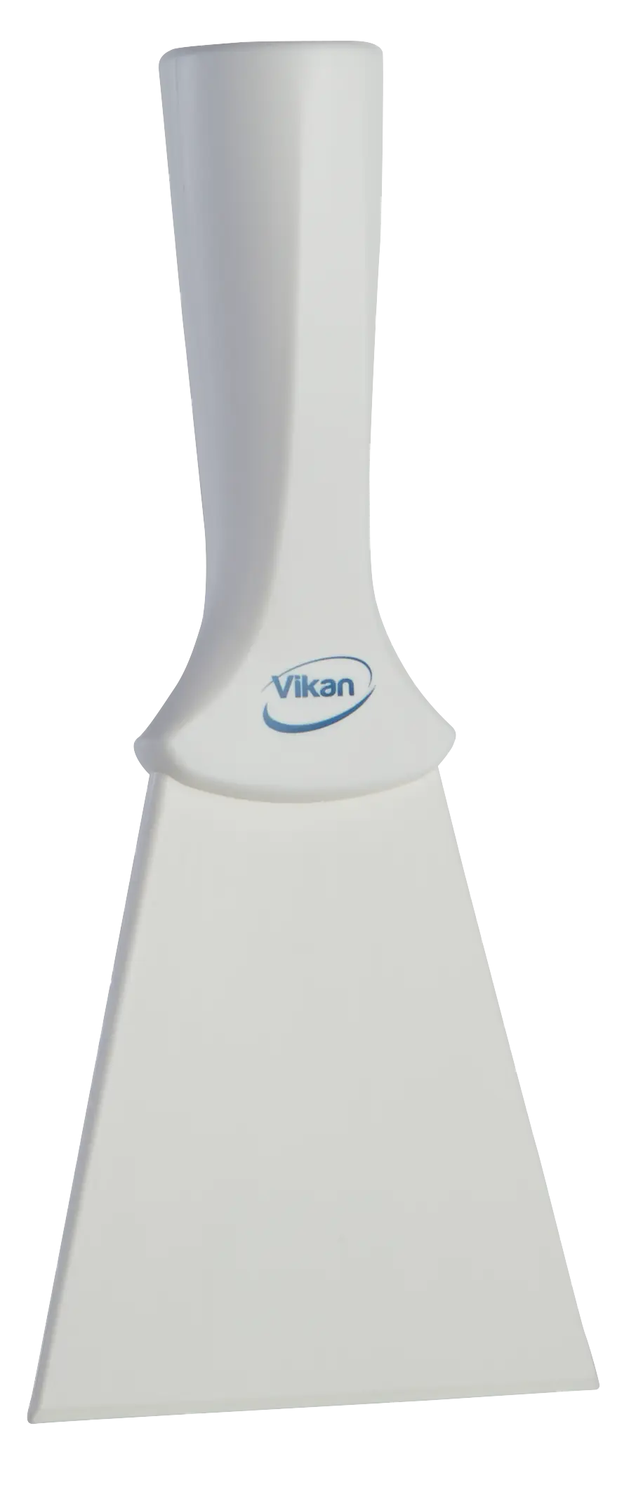 Spatola in nylon con innesto filettato, 100 mm, Bianco