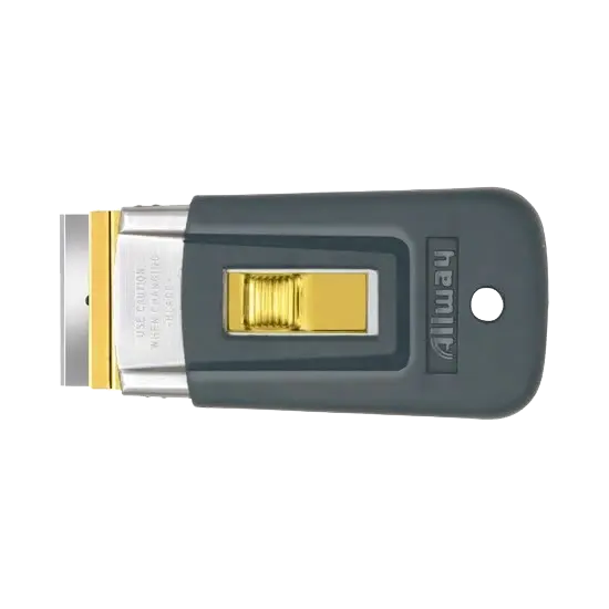 Glasskraber,40 mm, Grå