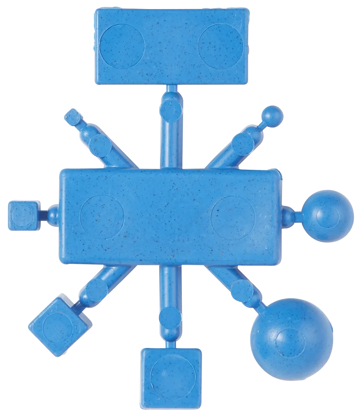 Kit for metal detection, 55 mm, Blue