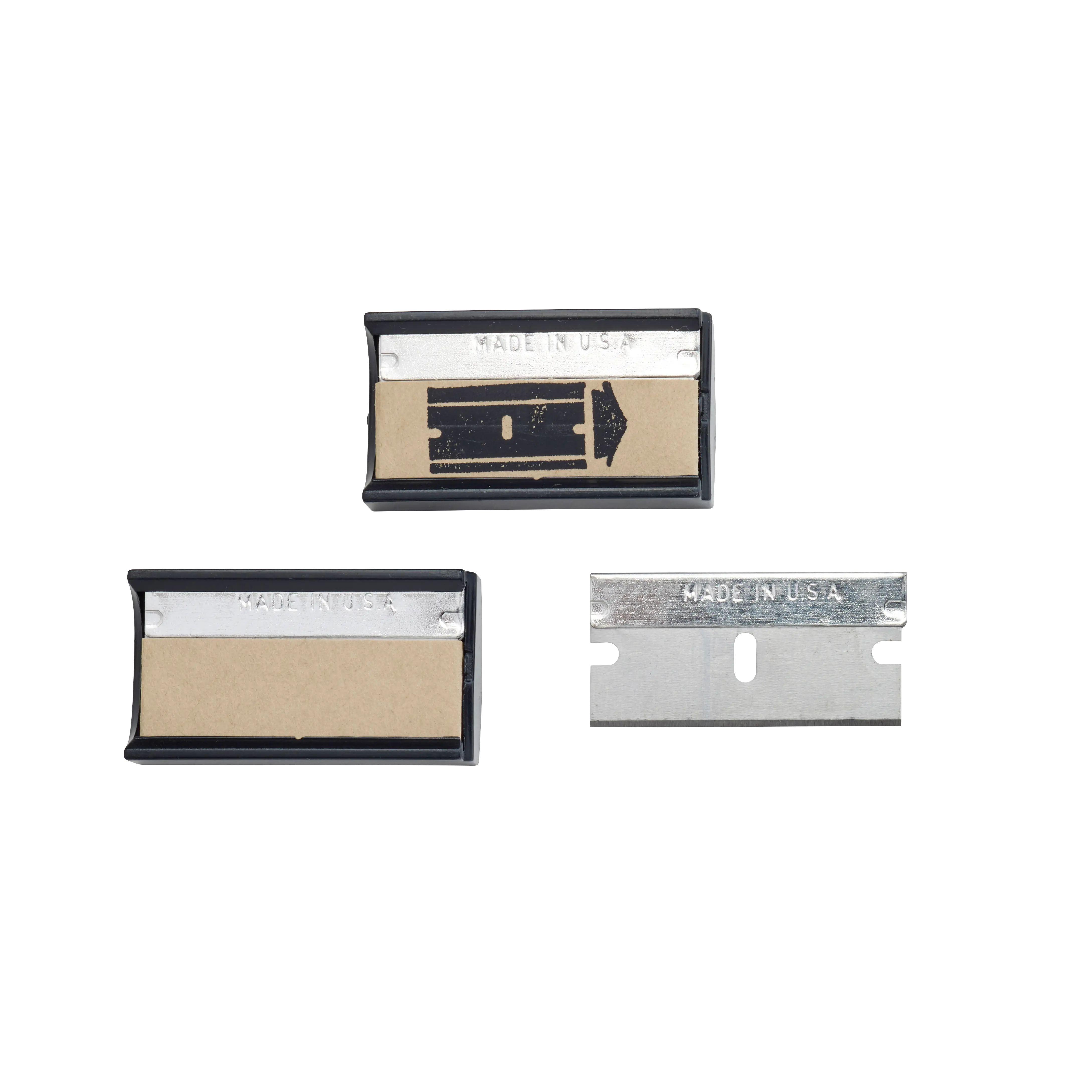 Klinge (10 x 1 stk.) til glasskraber SSGS,40 mm, Grå