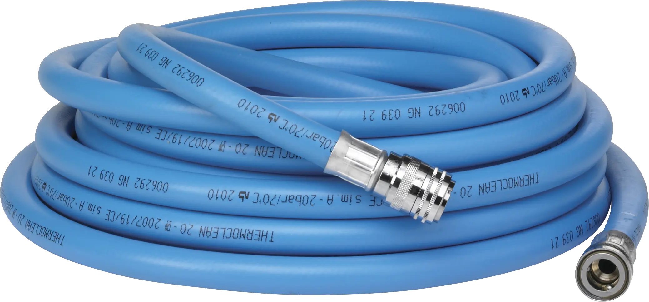  Varmvattenslang, 1/2" (Q), 10000 mm, Blå