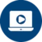 Webinar laptop icon
