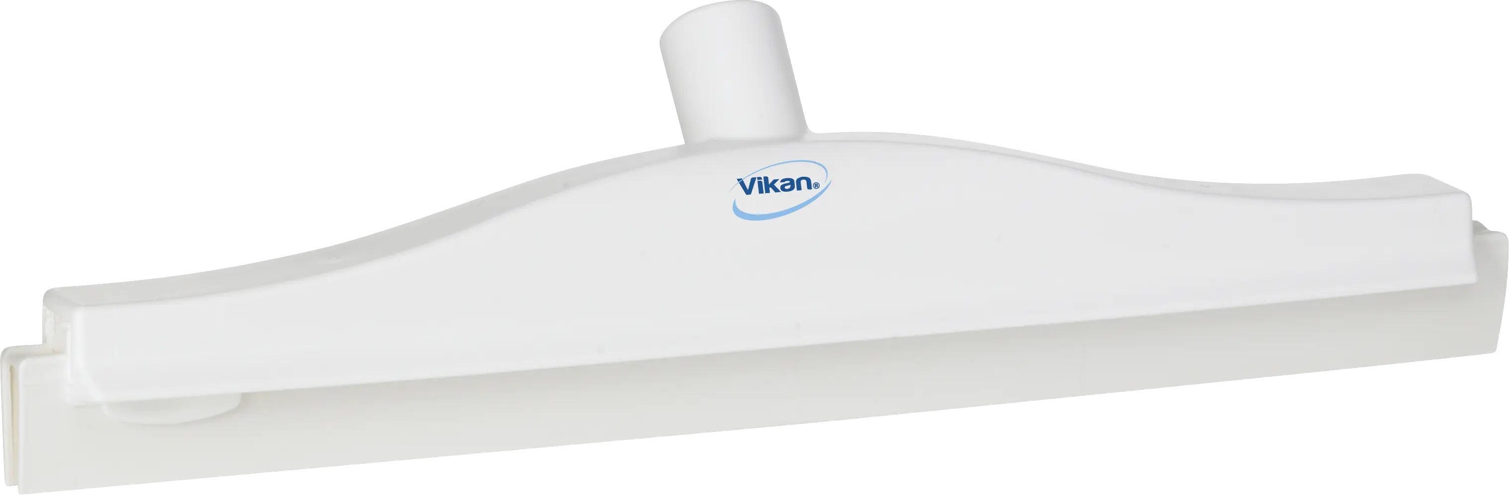 Tira acqua doppia lama con cassetta in gomma, 400 mm, Bianco