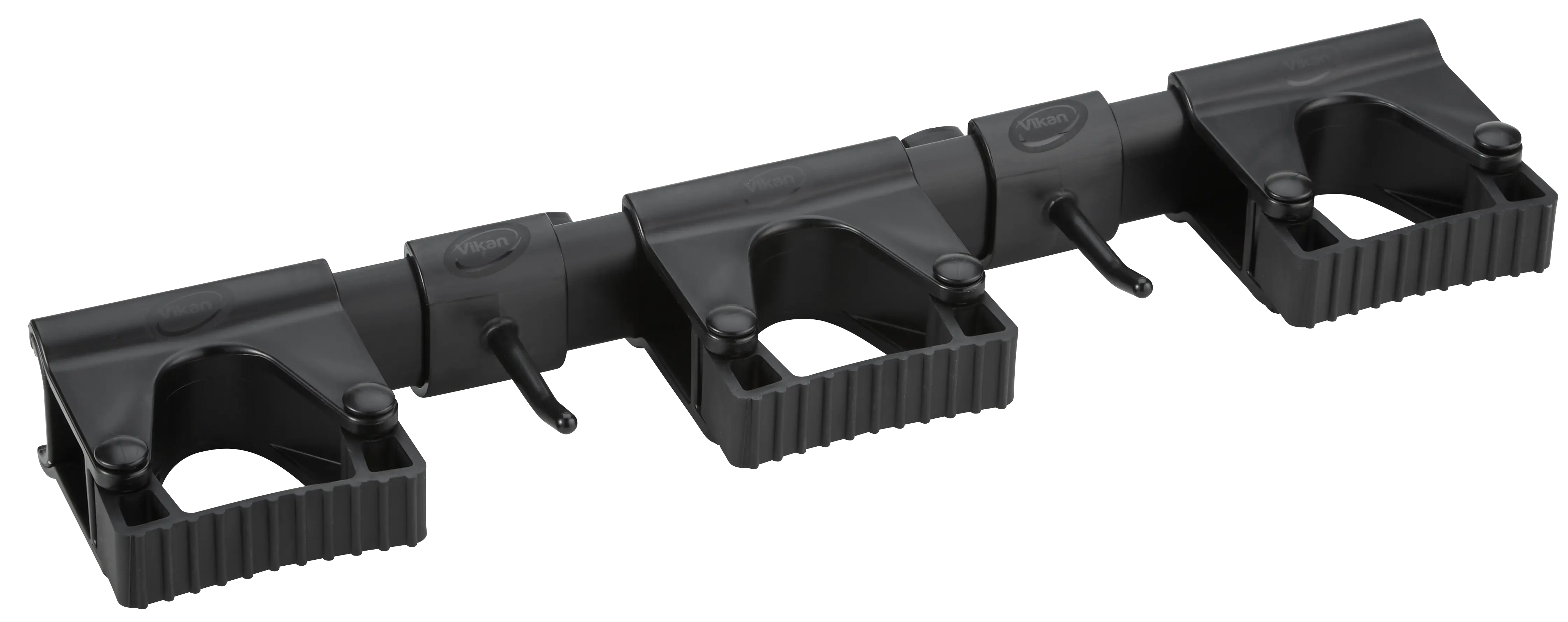 Sistema modulare di staffe a parete igieniche Hi-Flex, 420 mm, Nero