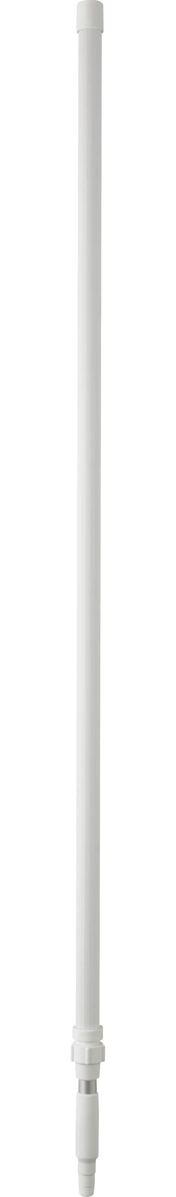 Manico telescopico in alluminio, 1575 - 2780 mm, Ø32 mm, Bianco
