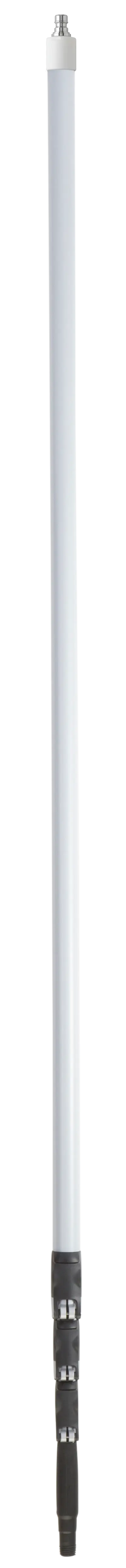 Glasfaserteleskopstiel  mit Gewinde - nur für Kondenswasserabzieher 7716x (Q), 1880 - 6000 mm, Ø34 mm, Grau