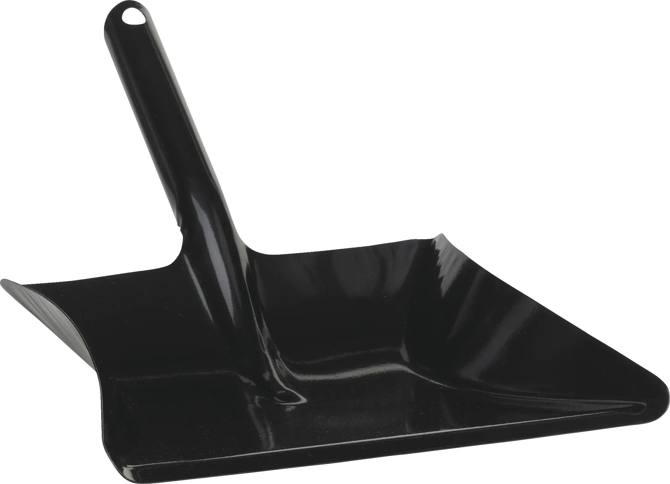 Dustpan, metal, 245 mm, Black