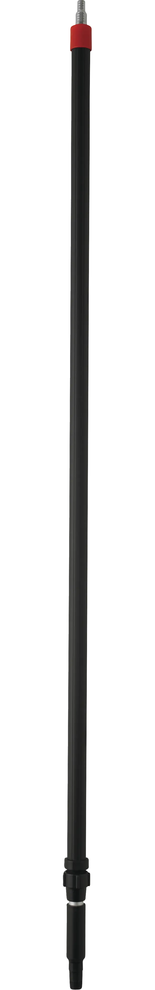 Aluminium Telescopic Handle w/Hose Nozzle,  waterfed, 1600 - 2780 mm, Ø32 mm, Black