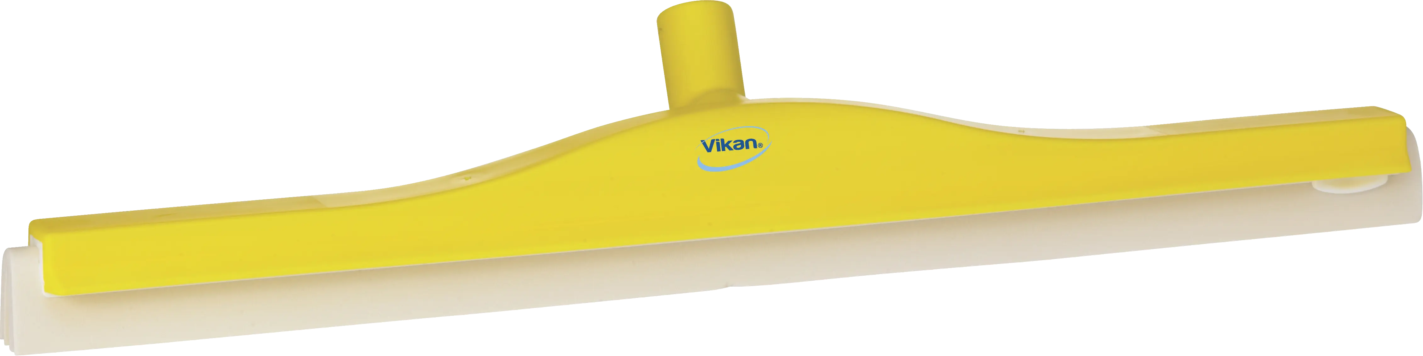 Revolving Neck Floor squeegee w/Replacement Cassette, 600 mm, Yellow