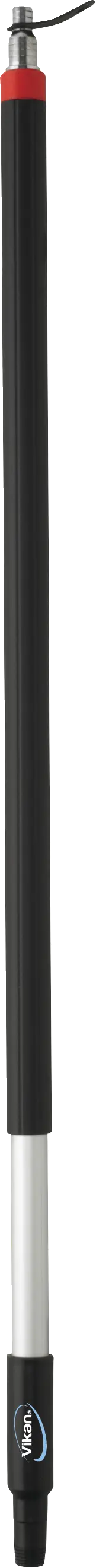 Aluminum Handle w/Hose Nozzle, waterfed, Ø31 mm, 1025 mm, Black