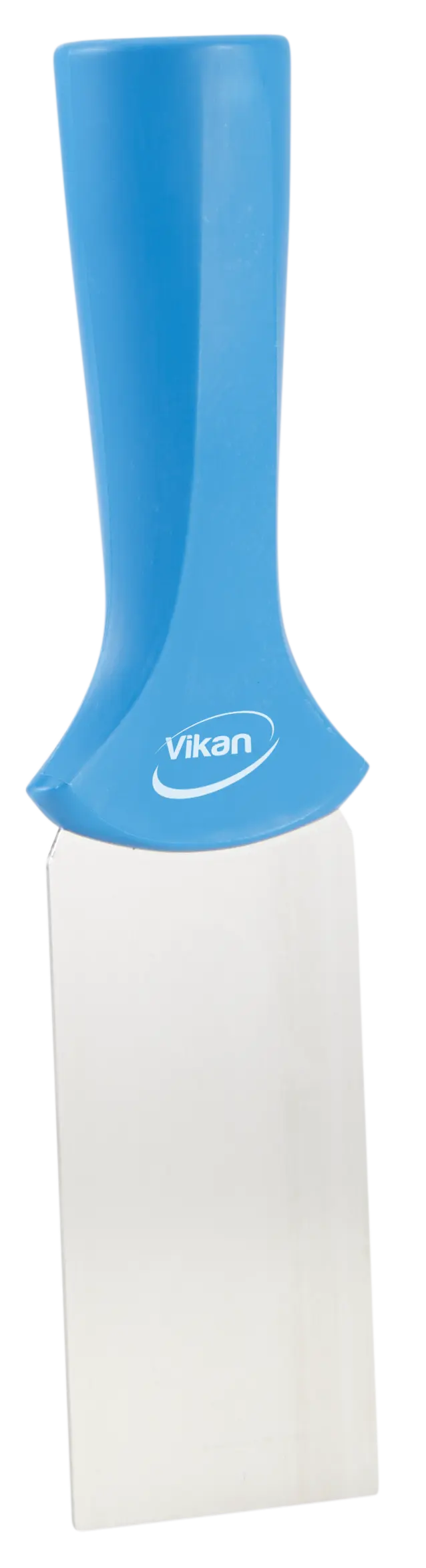 Stainless Steel Scraper with Threaded Handle, 50 mm, Blue