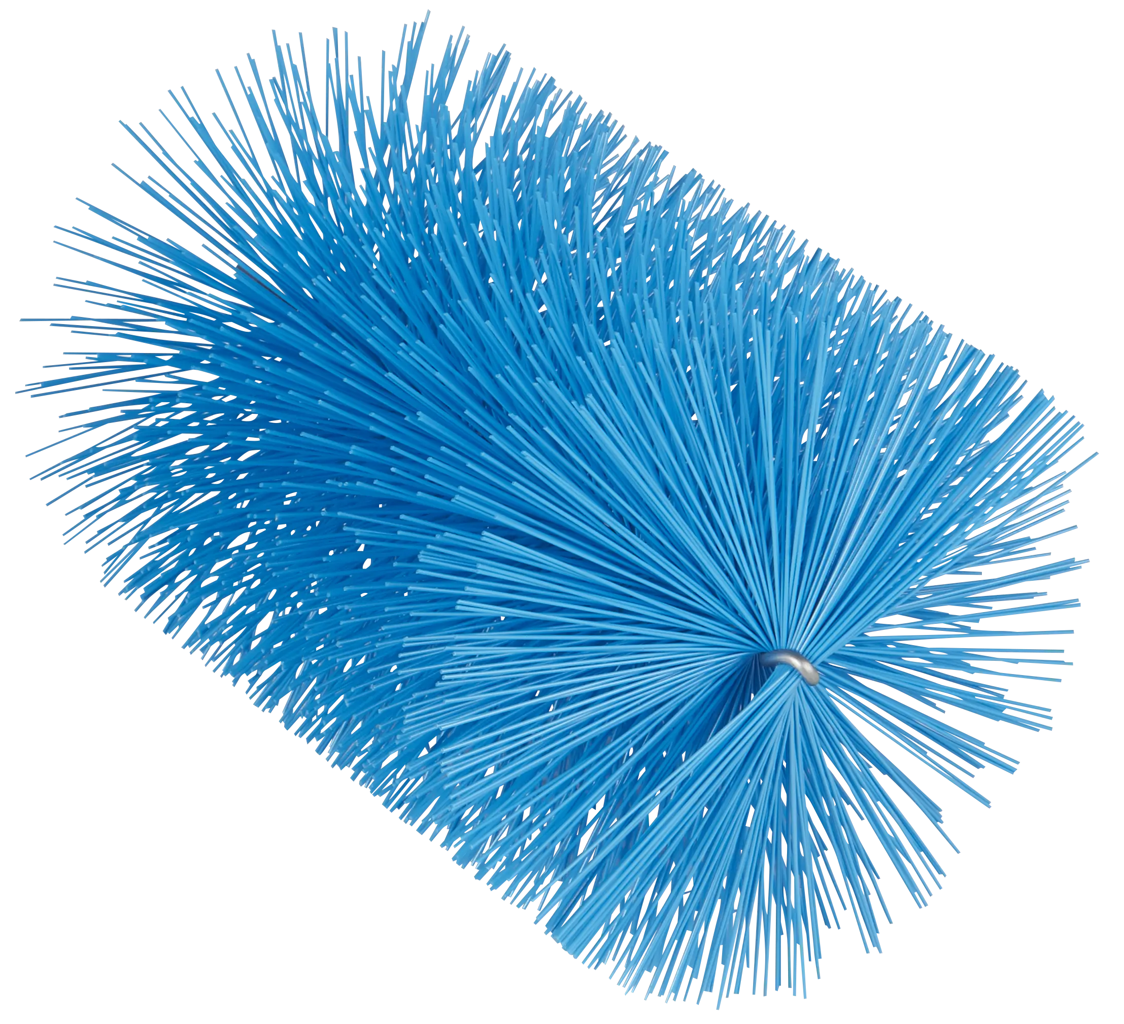 Tête d'écouvillon pour tige flexible, Ø120 mm, 210 mm, Medium, Bleu