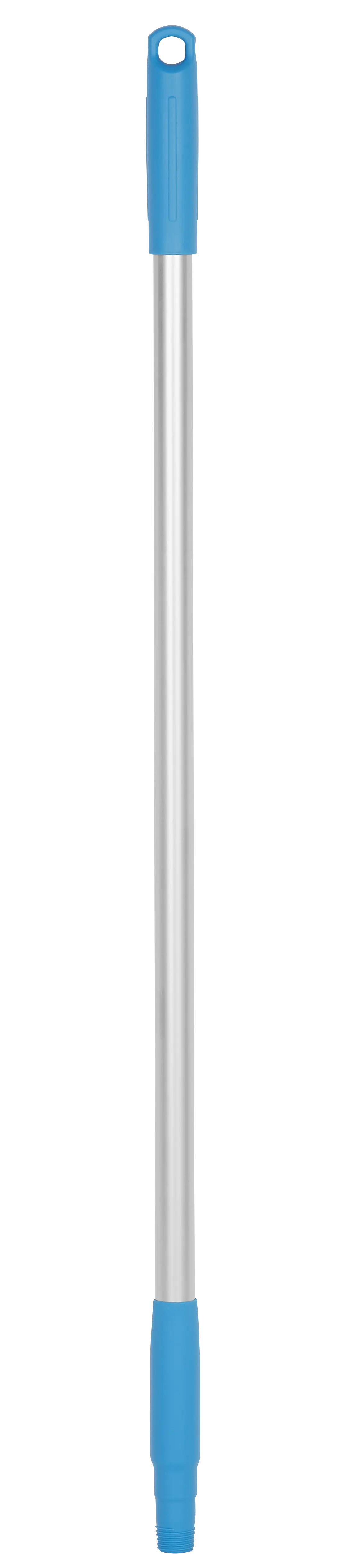Manche en aluminium, Ø22 mm, 840 mm, Bleu