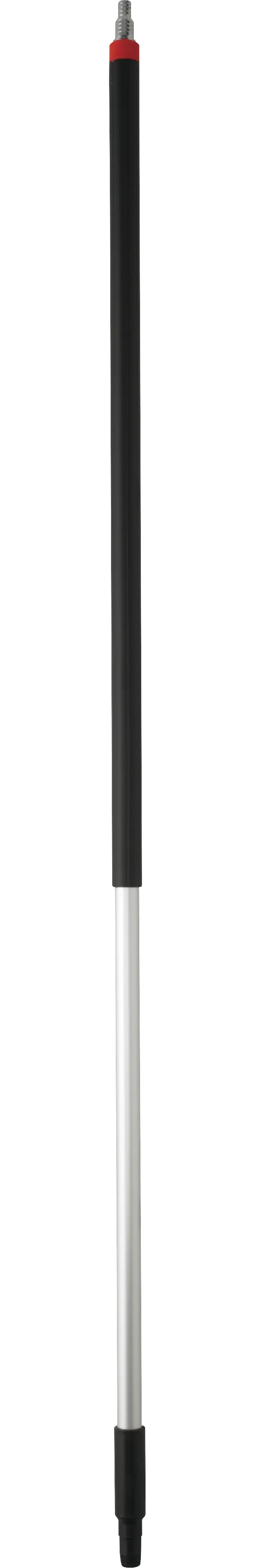 Aluminum Handle w/Hose Nozzle, waterfed, Ø31 mm, 1560 mm, Black