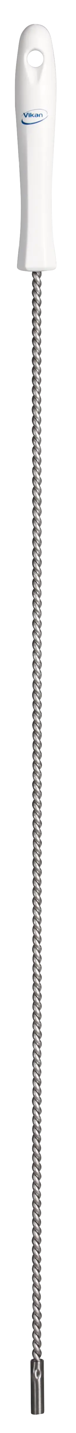 Flexible Handle, stainless steel, Ø0.2", 29.7", White