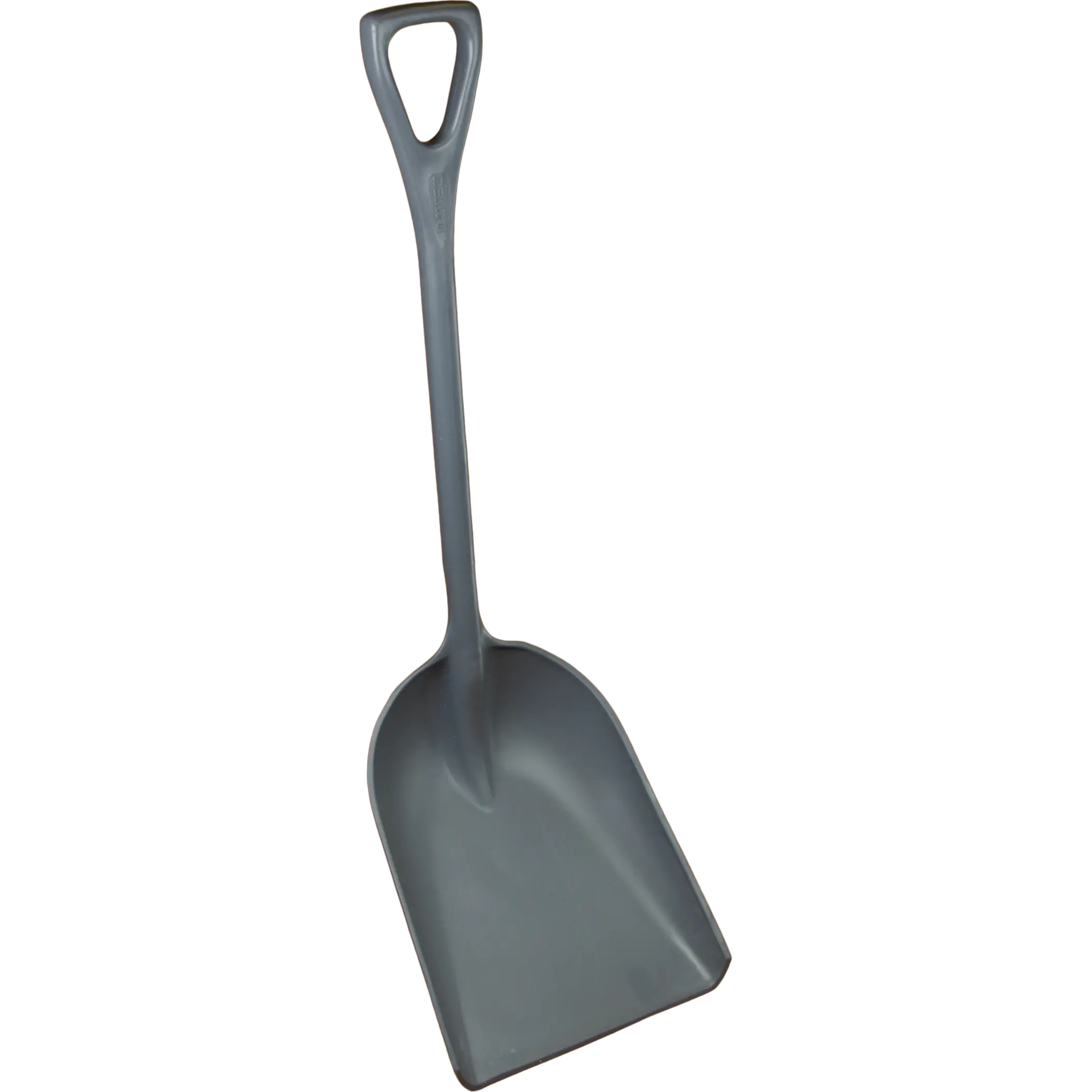 One-Piece Regrind Shovel, 13.7", Gray