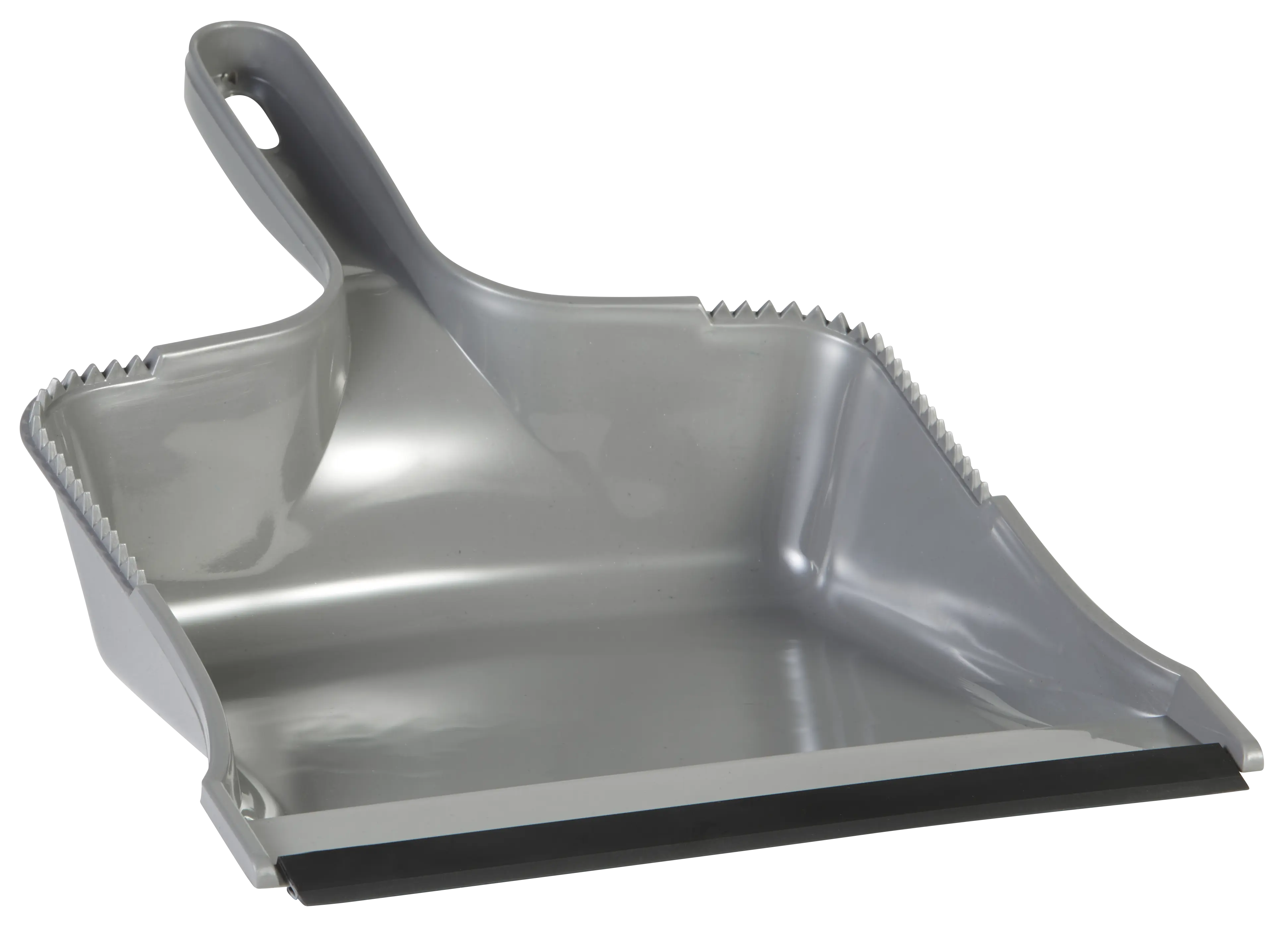 Fejebakke m/gummilæbe, 210 mm, Grå