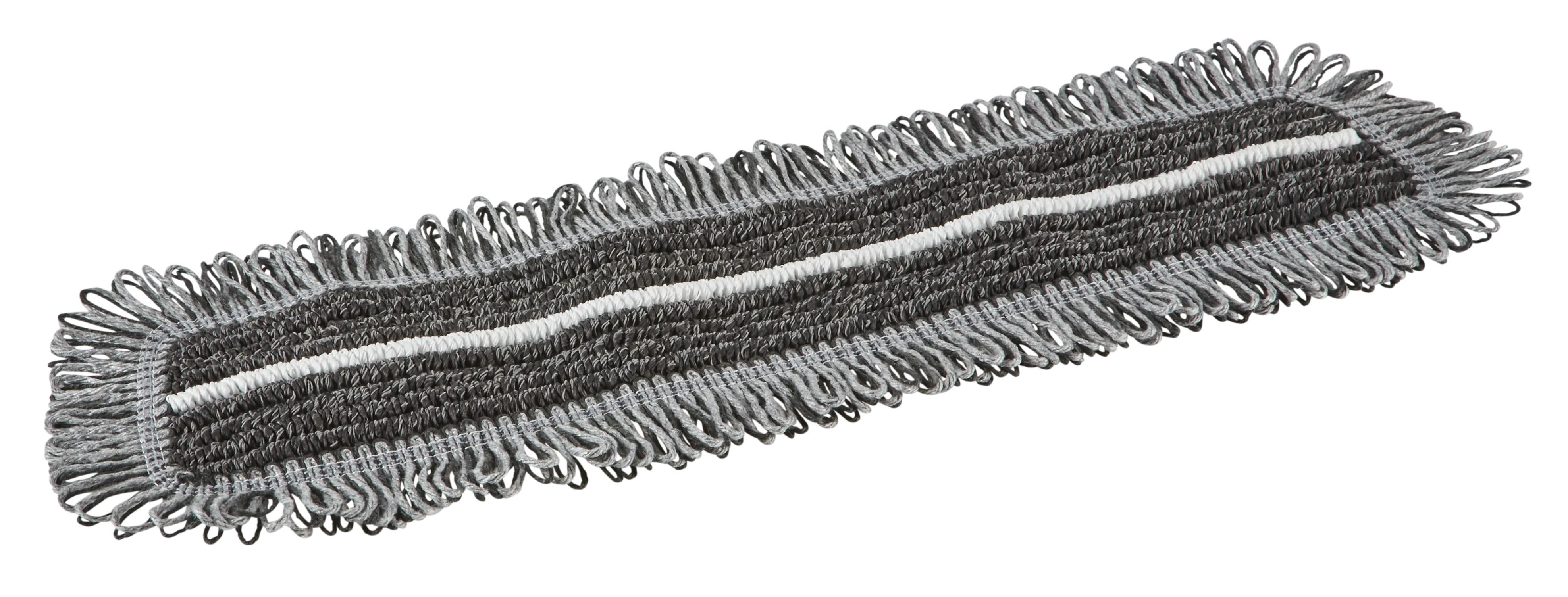 Damp 47 Dark mikrofibermoppe, Hook & Loop, 40 cm, Grå