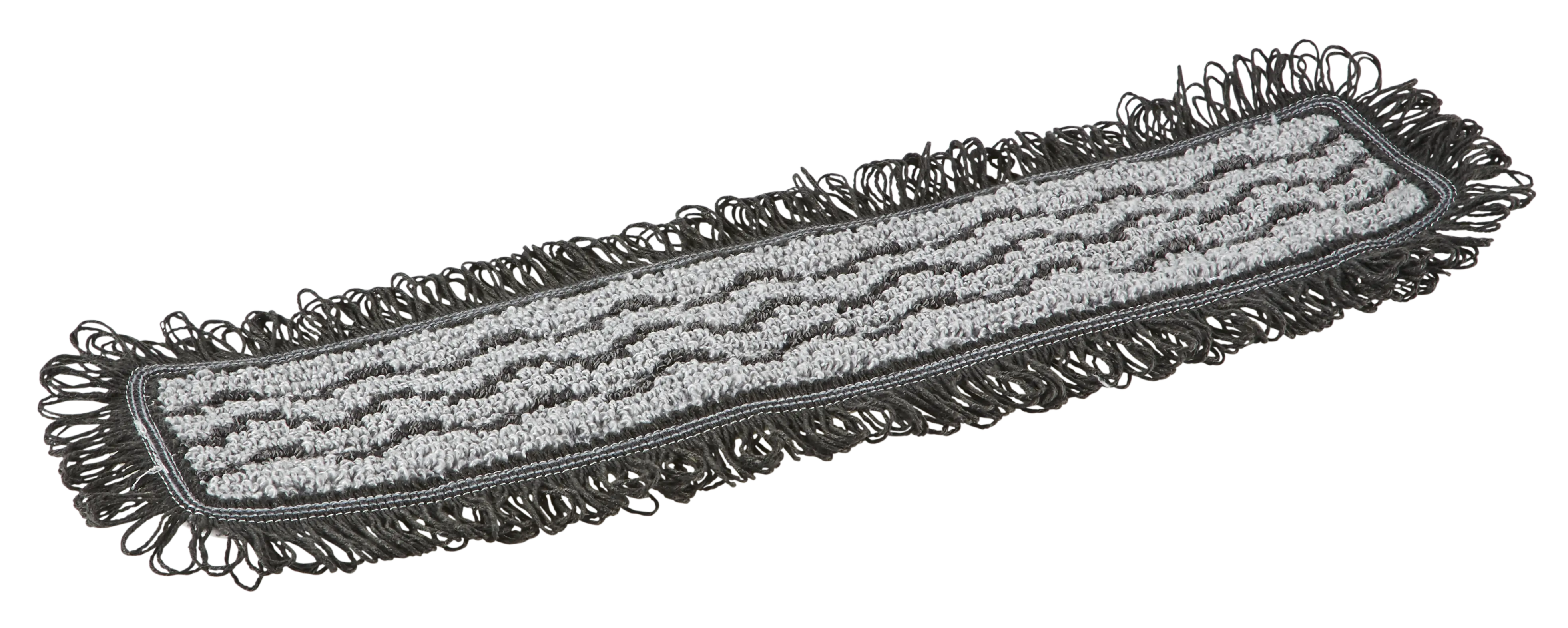 Damp 42 Dark mikrofibermoppe, Hook & Loop, 40 cm, Grå