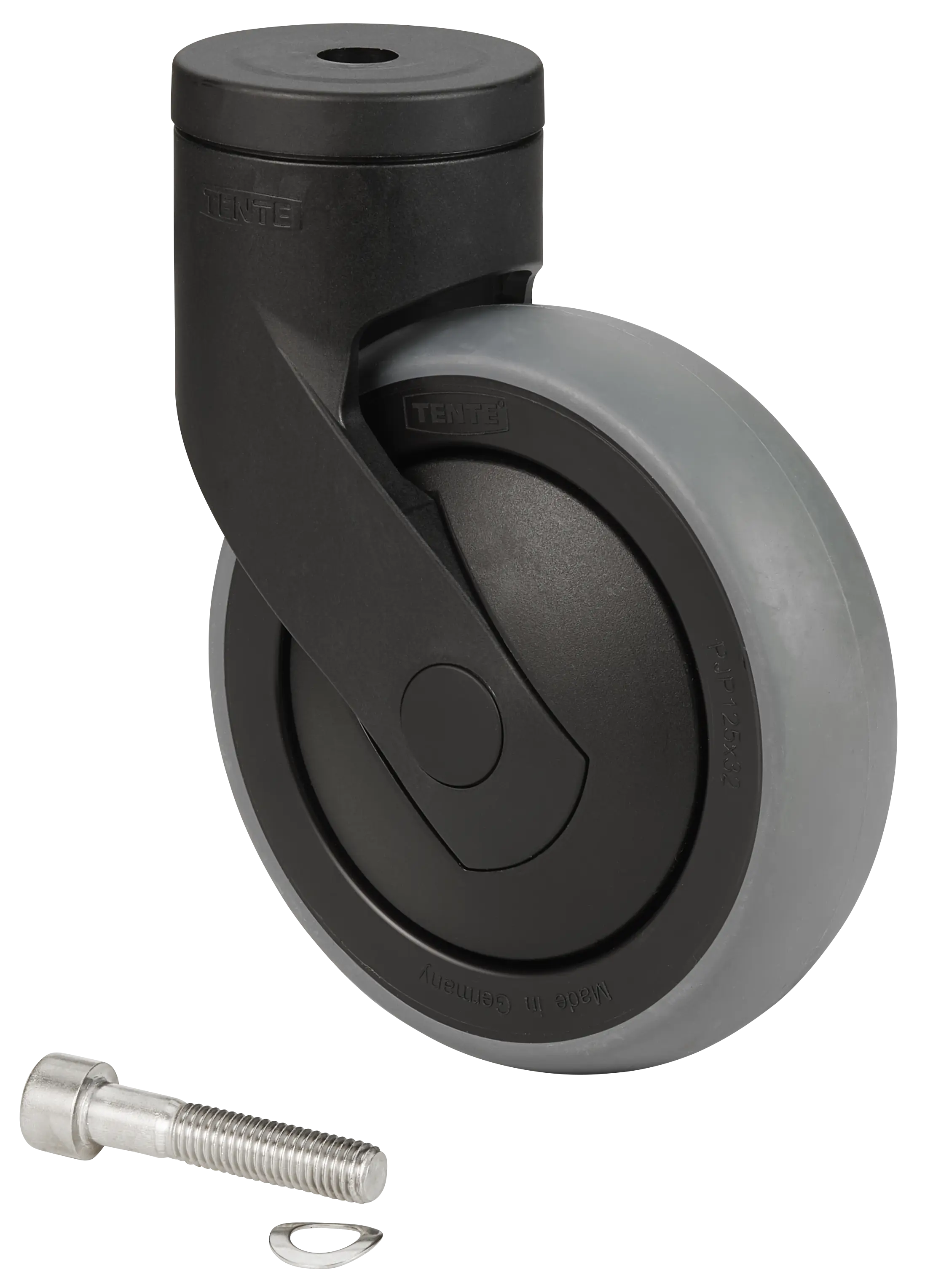 Castor for HyGo, 5700x without Brake, Ø125mm, Black