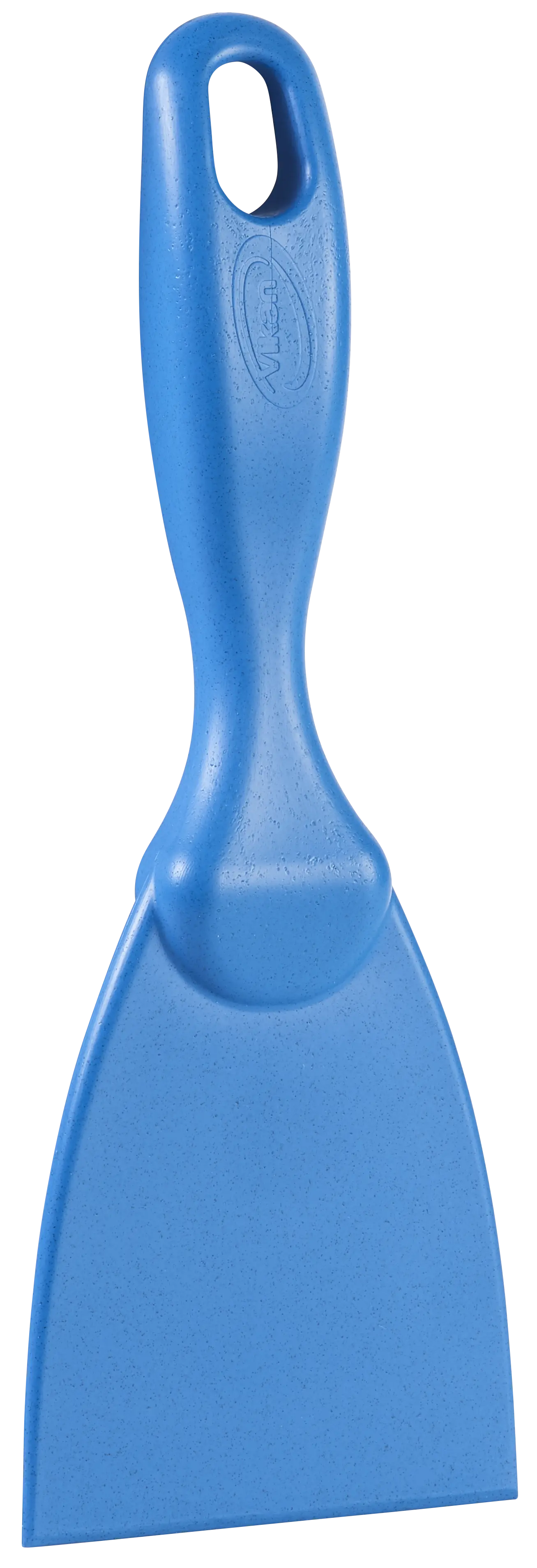 Hand Scraper, Metal Detectable, 75 mm, Blue