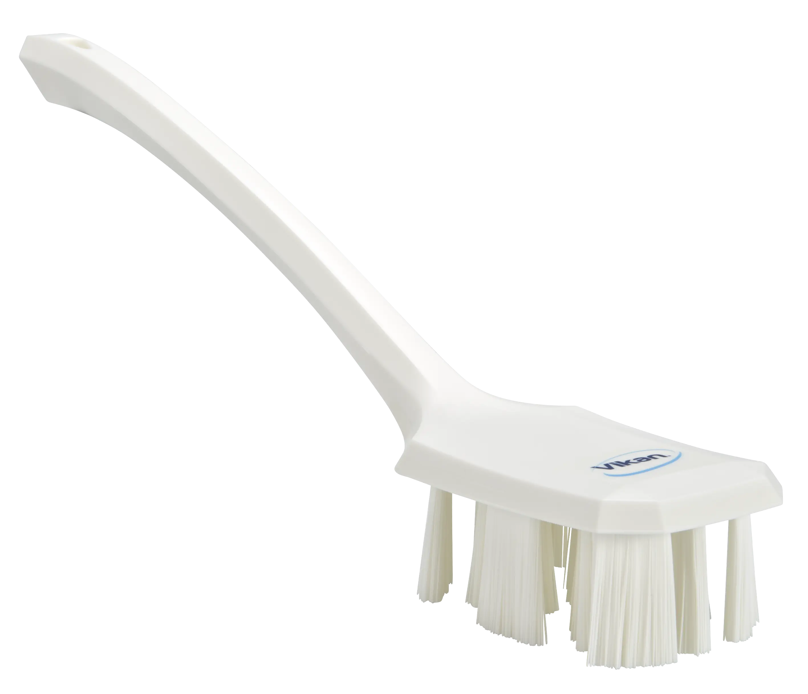 UST Hand Brush w/long Handle, 395 mm, Hard, White