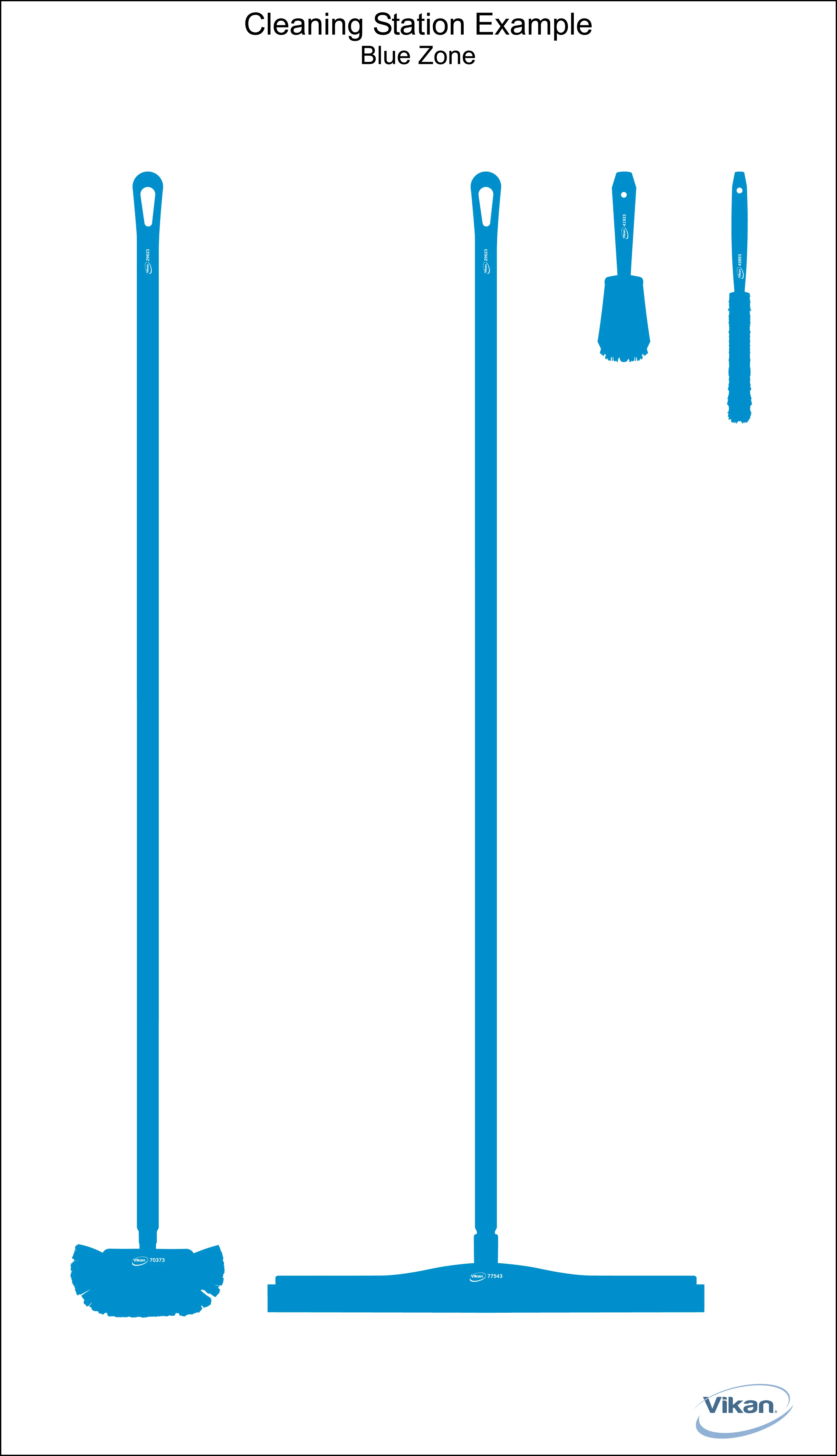 Shadow Board excl. Spacers, Coloured Shadows, H1990mm x W1150mm