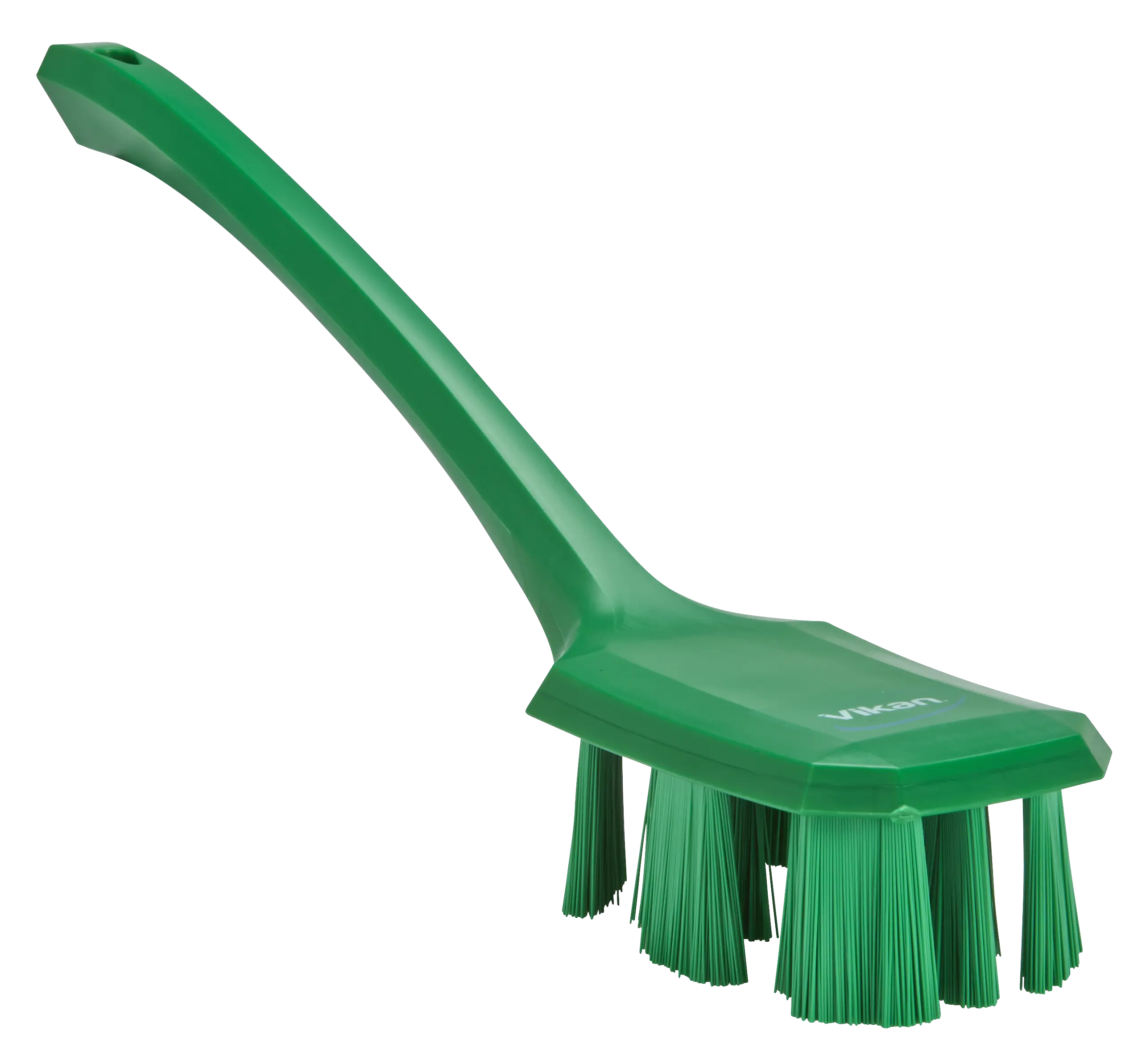 UST Brosse à main, manche long, 395 mm, Dur, Vert