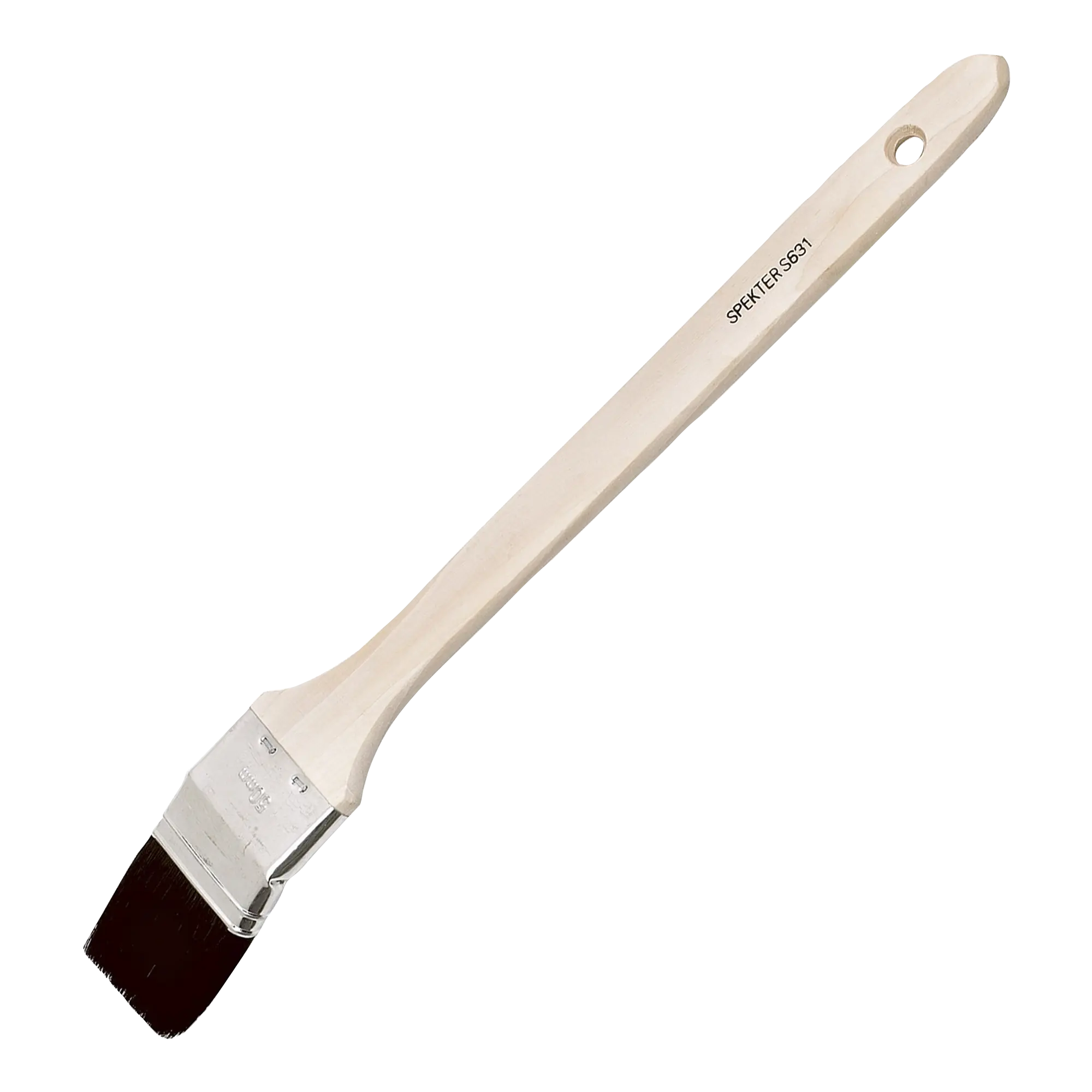 Vinkelpensel, flad, 70 mm, Træ