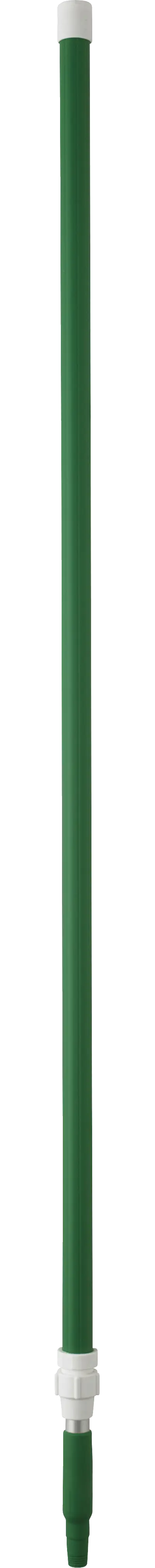 Manico telescopico in alluminio, 1575 - 2780 mm, Ø32 mm, Verde