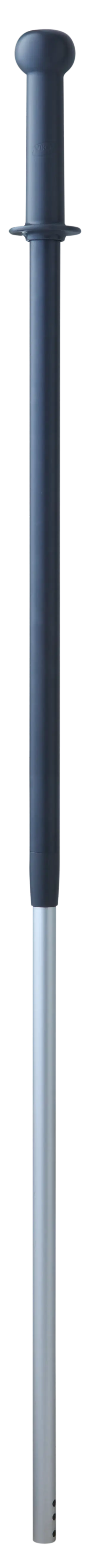 Ergonomic Aluminum Handle, 1380 mm, Ø35 mm, Click-on, Grey