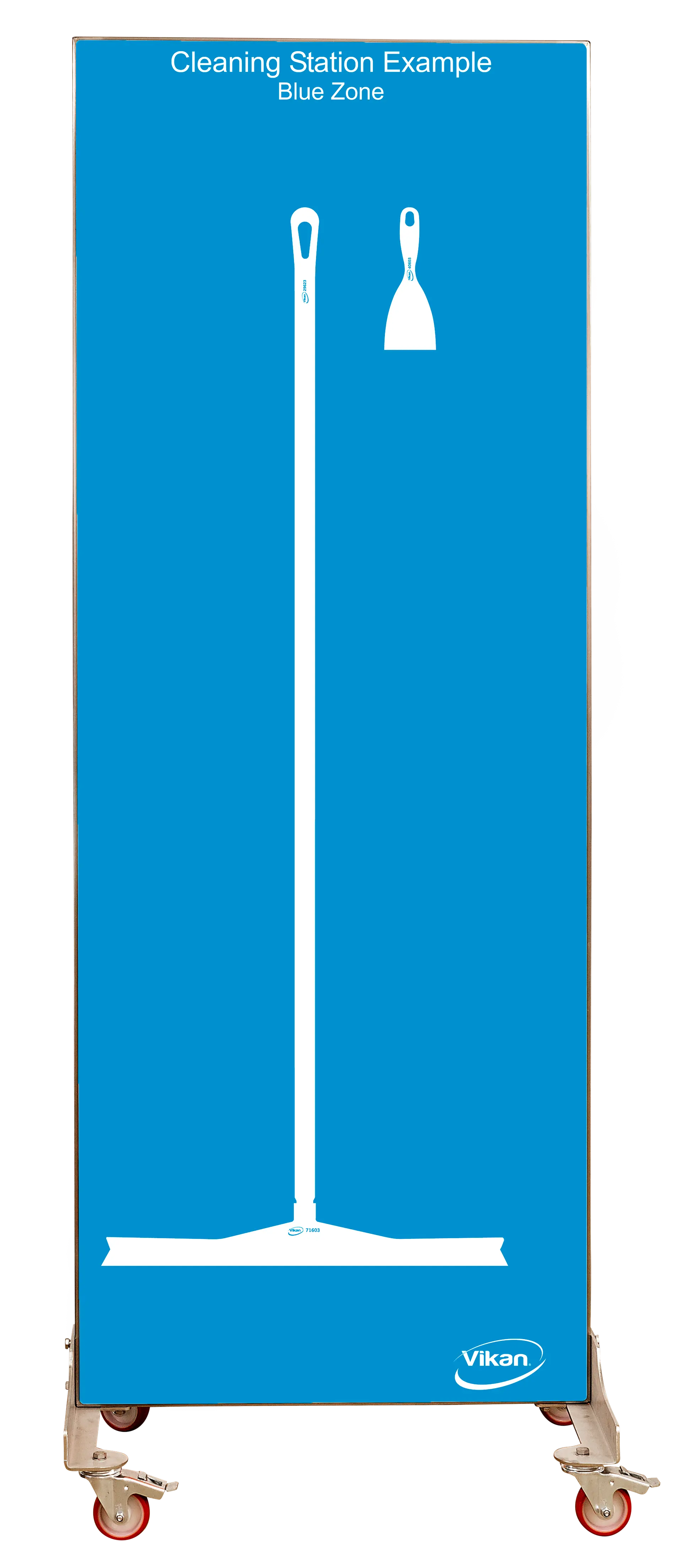 Shadow Board, Mobile, double sided, White Shadows, H1990mm x W730mm