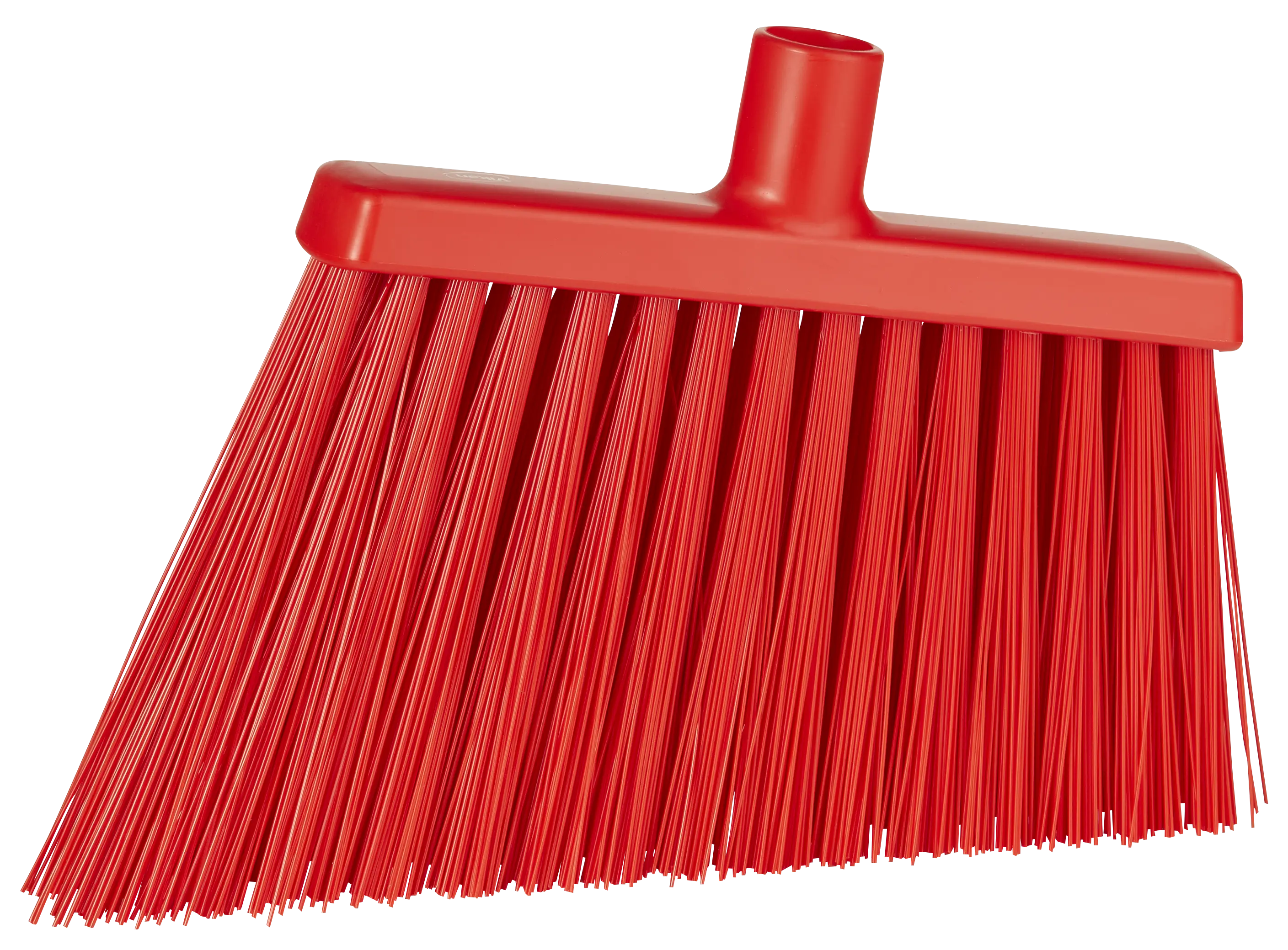 Broom, Angle Cut, 11.4" Extra stiff, Red