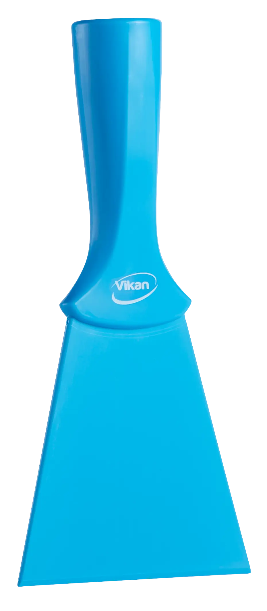 Nylon Scraper with Threaded Handle, 100 mm, Blue