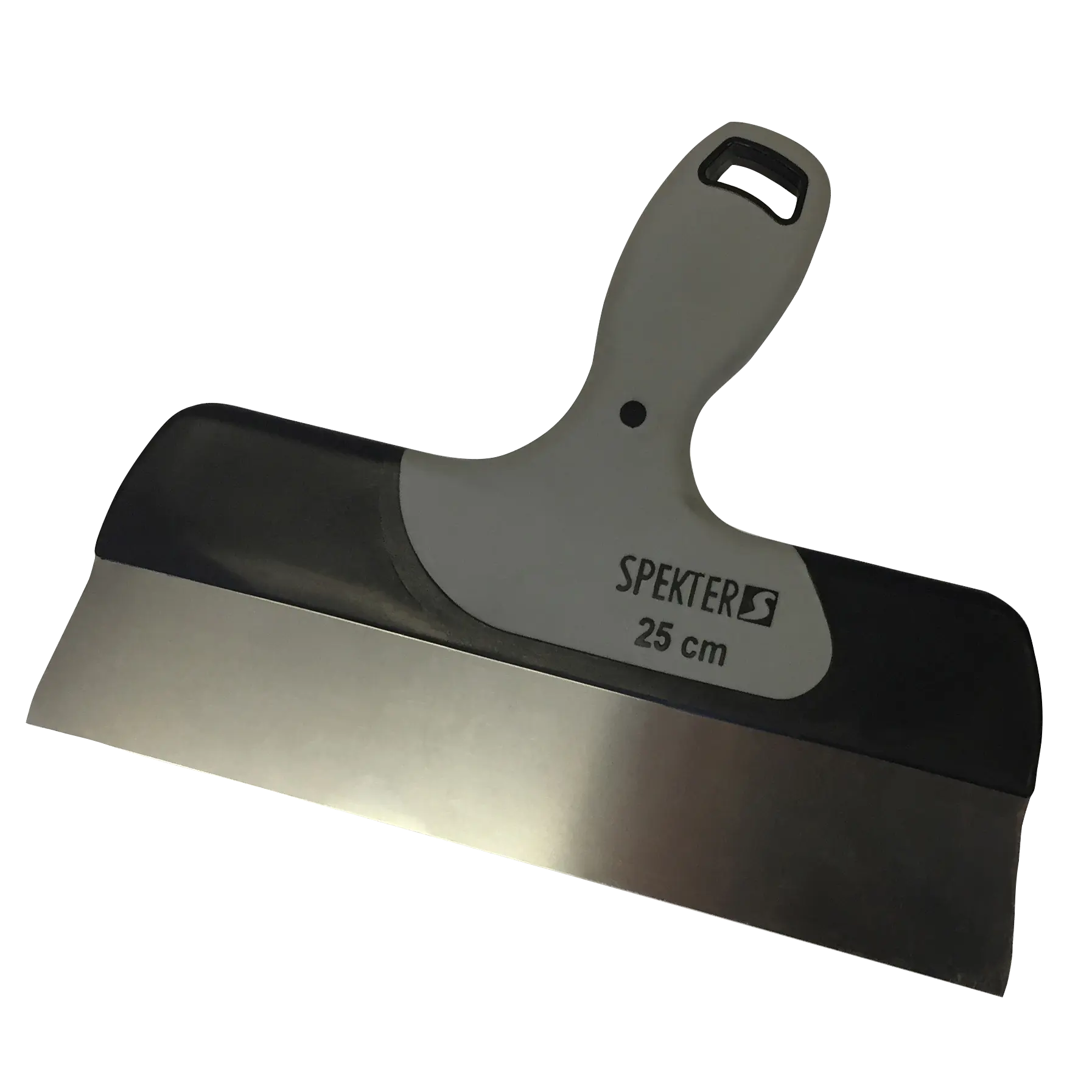 Bredspartel m/stålblad, 150 mm, Grå