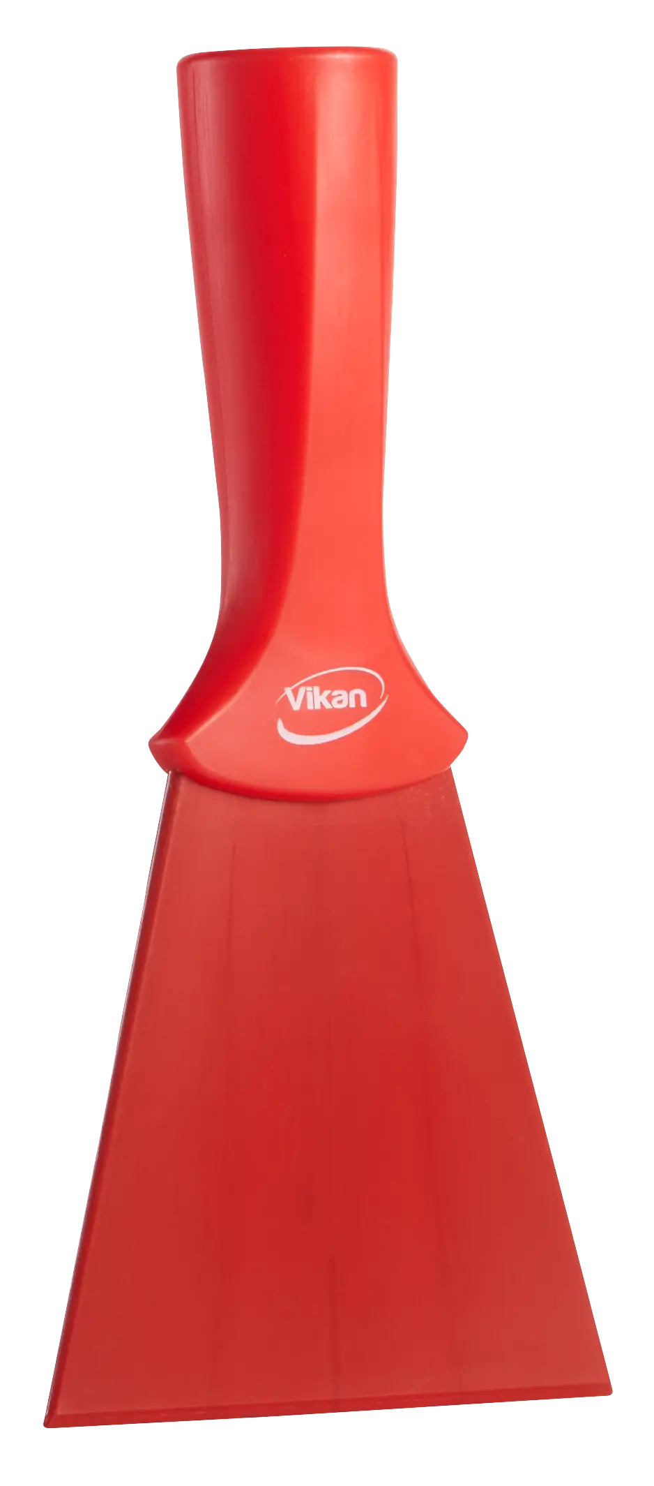 Nylon Scraper with Threaded Handle, 100 mm, Red