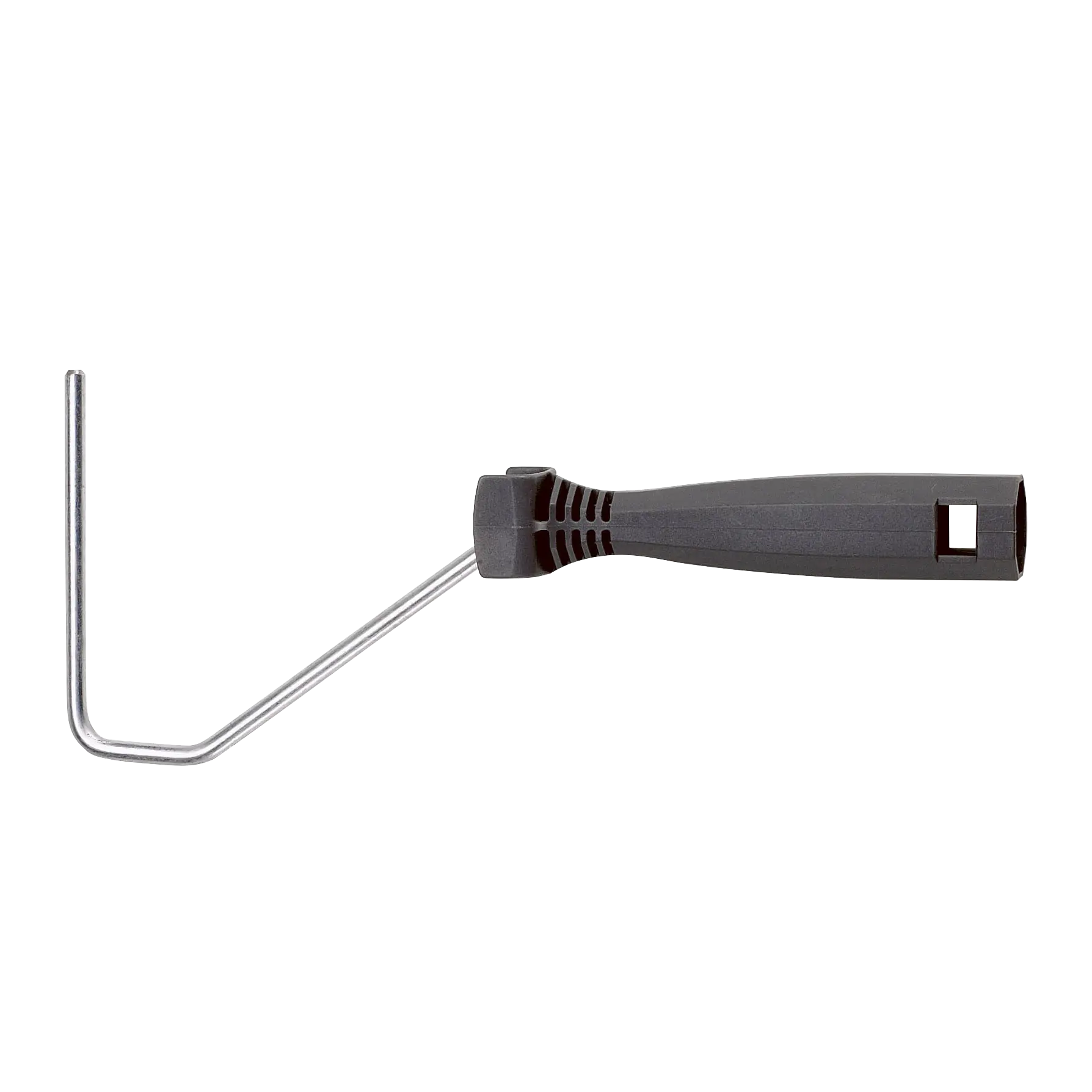 Malerbøjle, stick, kort skaft, 100 mm, Ø8 mm, Grå