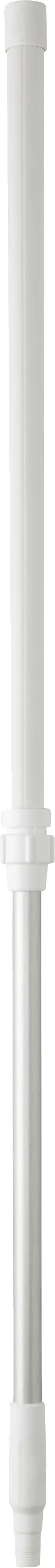 Aluminium Telescopic handle, 1305  - 1810 mm, Ø32 mm, White