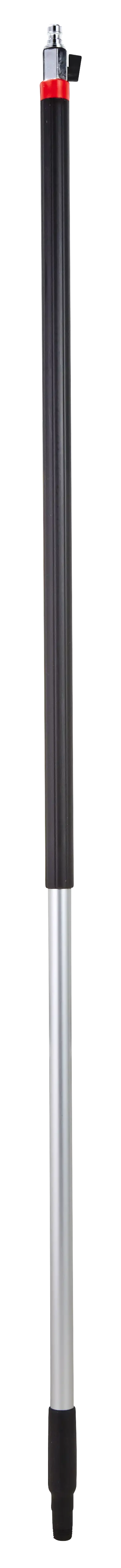 Aluminum Handle, waterfed, Q-Coupling and on/off Water Switch (Q), Ø31 mm, 1575 mm, Black