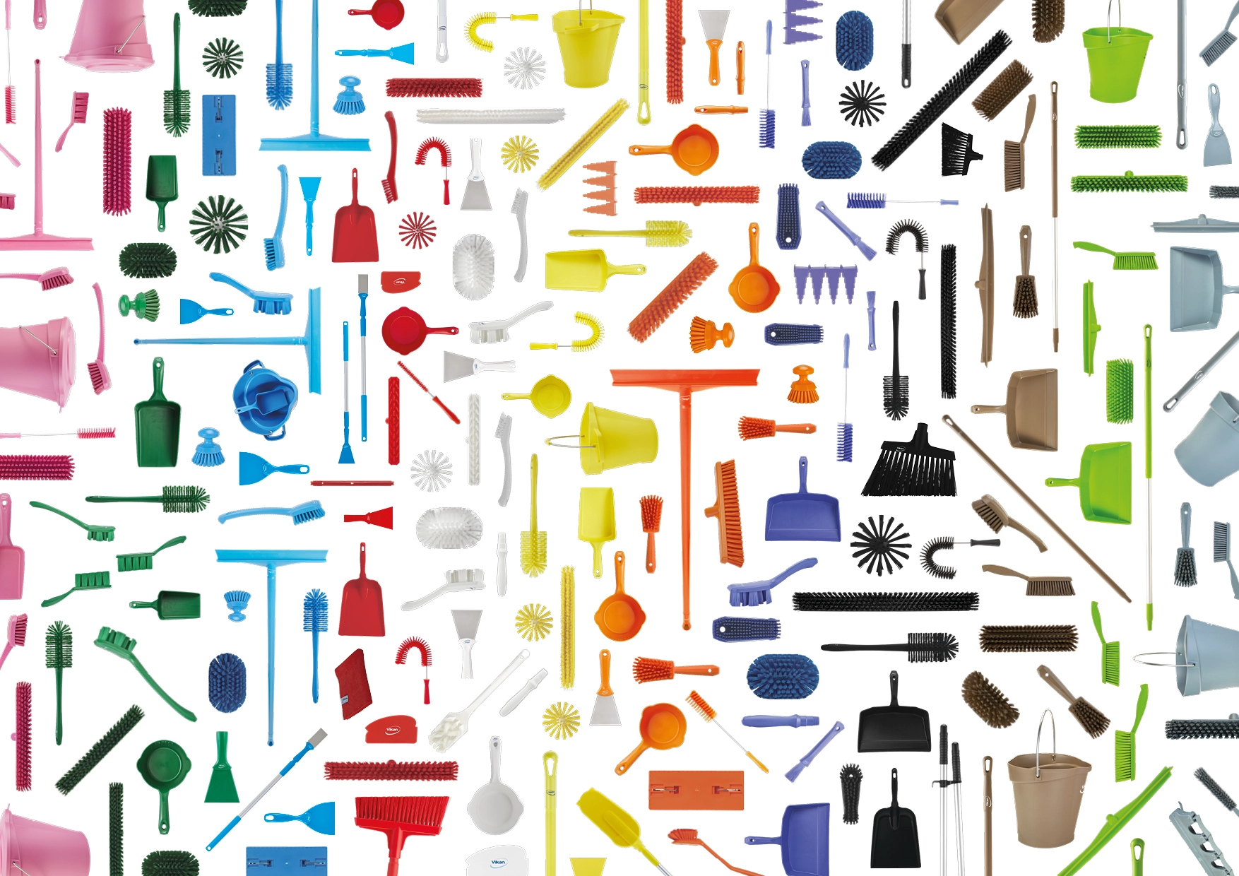 Vikan products in 12 colours
