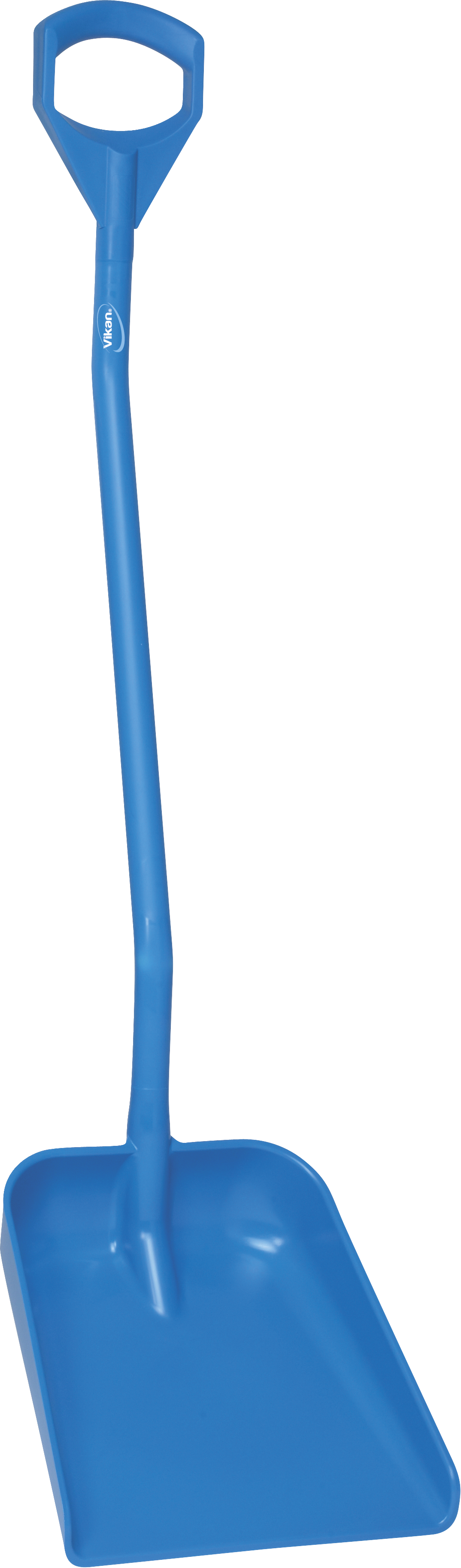 Pelle manche ergonomique, 1310 mm, Bleu
