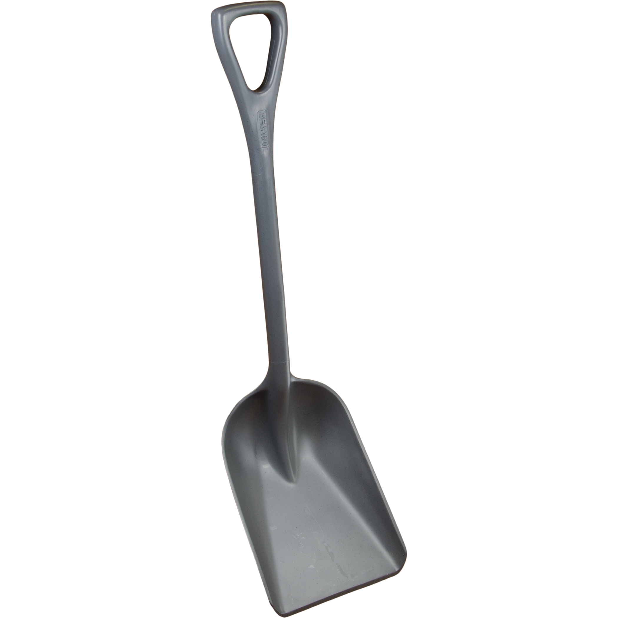 One-Piece Regrind Shovel, 10.2", Gray