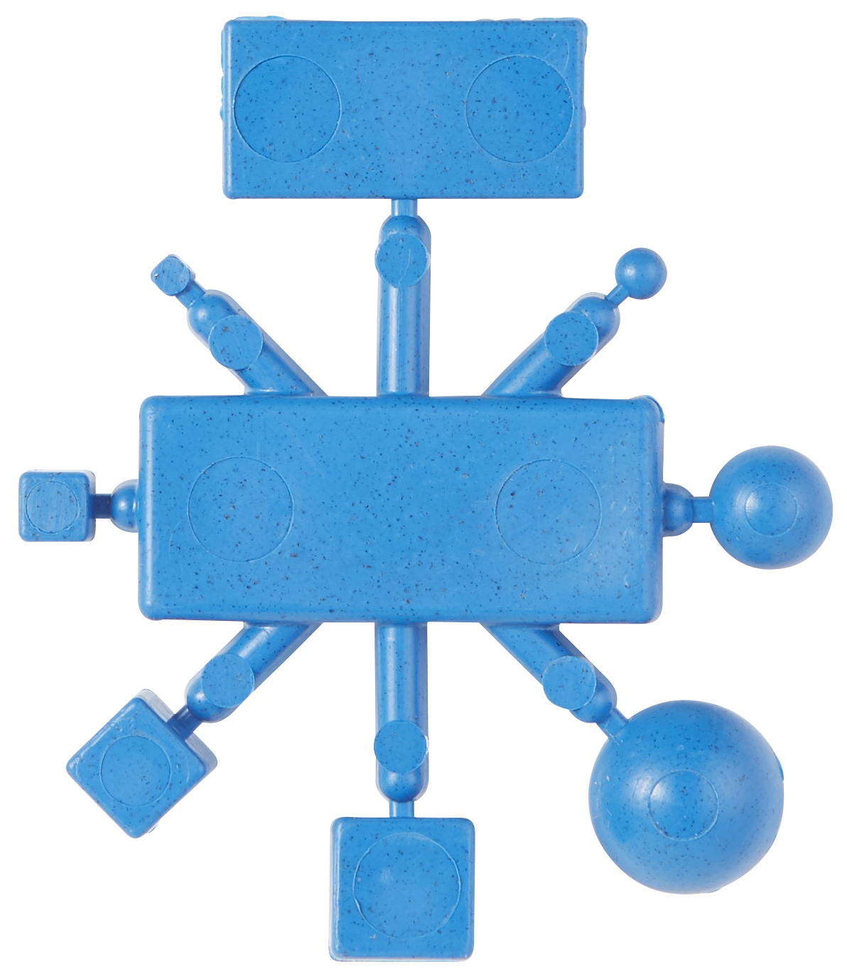 Kit for metal detection, 55 mm, Blue