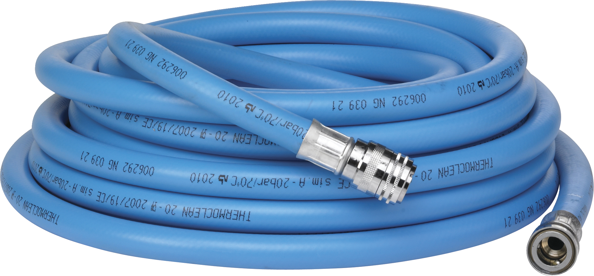 Hot Water Hose, 1/2" (Q), 10000 mm, Blue