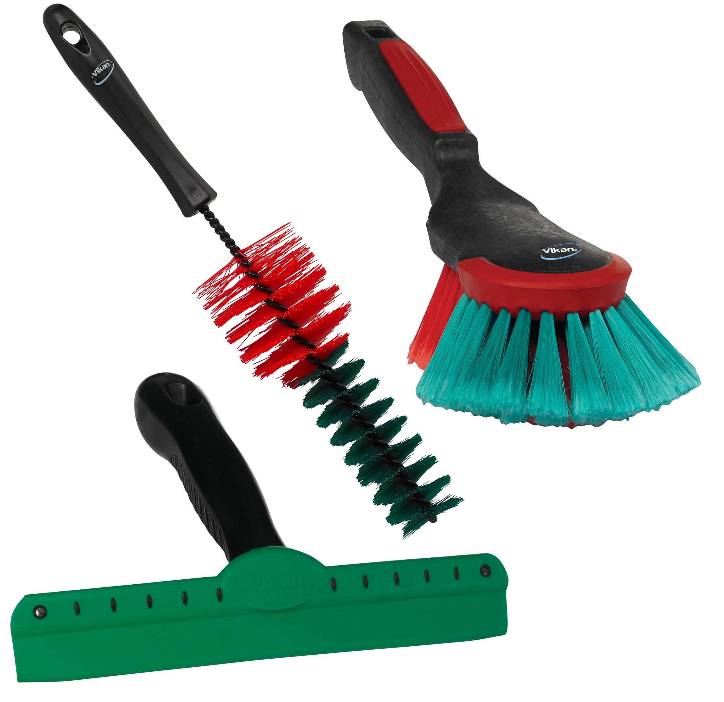 Transport campaign Kit, 2 brushes & 1 250 mm Wipe-N-Shine
